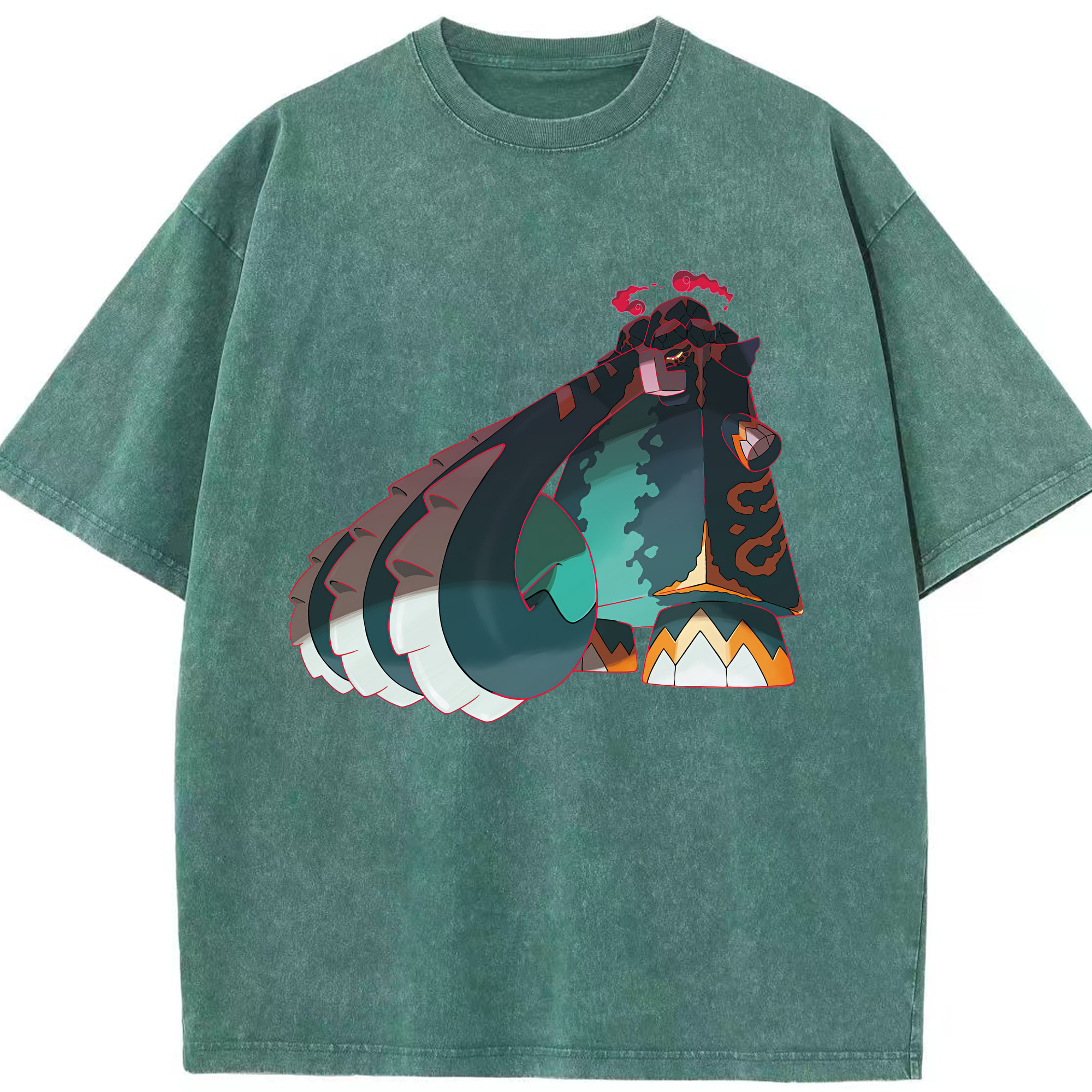 （画像用） ポケットモンスター Pokémon 綿100% ヴィンテージ風 半袖Tシャツ（フロントプリント）